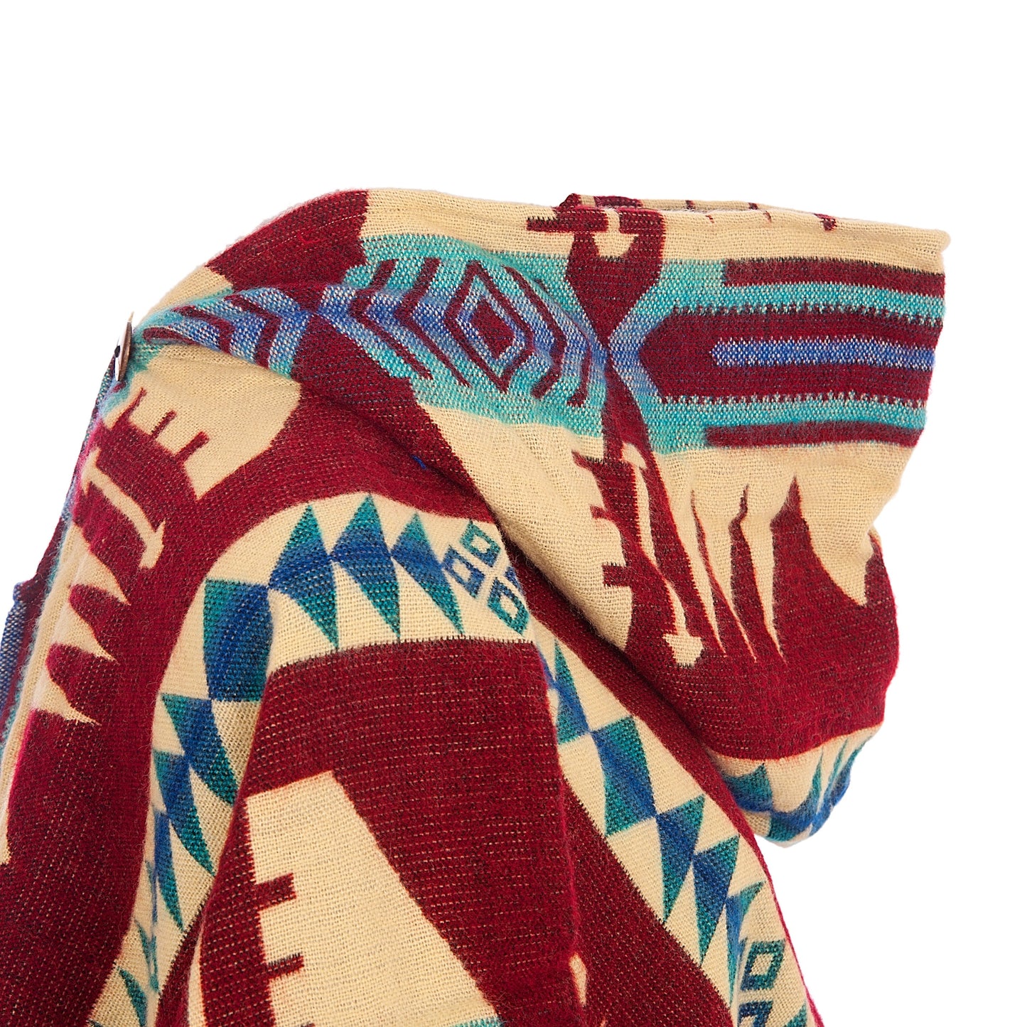Alpaca Poncho Native Pattern | Quitu Red