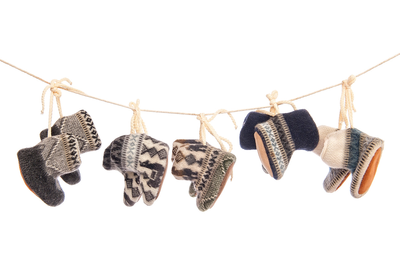 Baby booties - Handmade - Alpaca wool