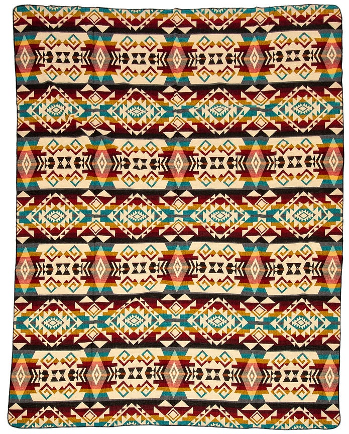 Ecuadorian alpaca blanket | native blanket | Chimborazo Colormix